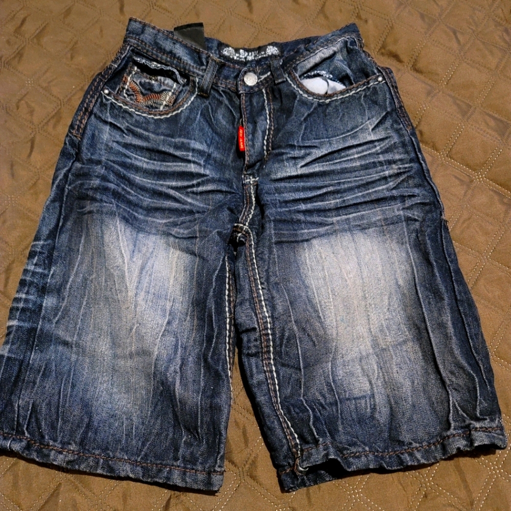Boys Jeans Shorts Gently Worn size 8
